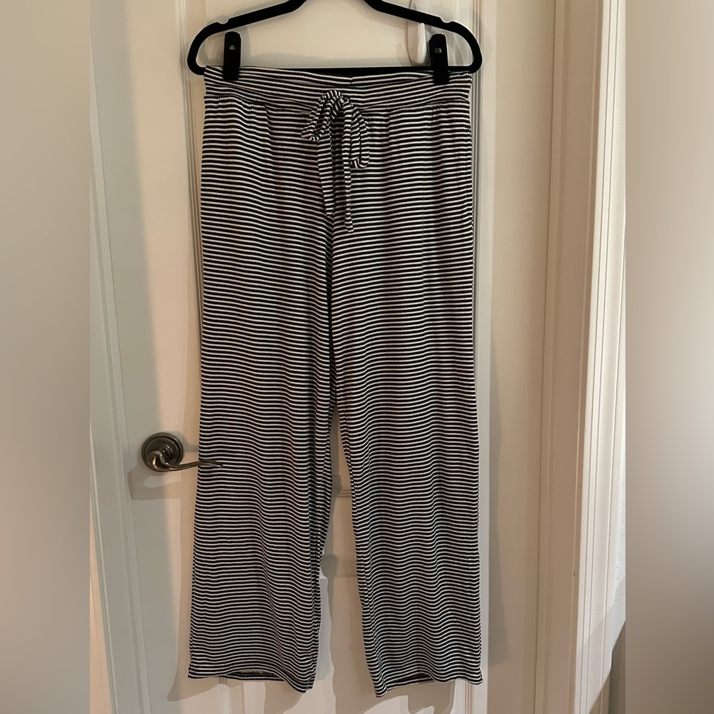 Flare Striped Lounge Bottoms